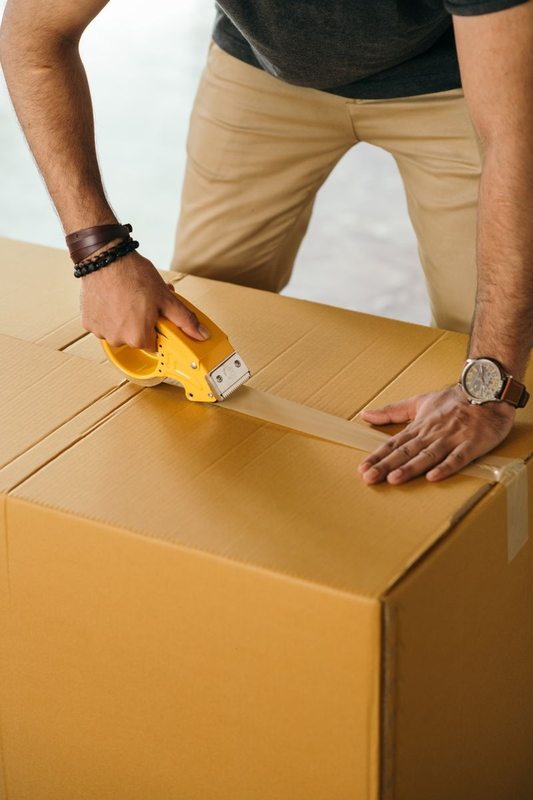 West Texas Master Movers movers wrapping furniture